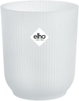 elho Vibes Fold Orchid High 12,5 cm – Orchideentöpfe für den Innenbereich – Blumentöpfe für den Innenbereich – 100 % recycelter Kunststoff – Weiß/Seidenweiß