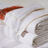 San Carlos Vivaldi - Steppdecke, Dichte 180 G + 120 G, 92 % Daunen, 8 % Federn, 4 Jahreszeiten, weiß Steppdecken und Steppdecken Naty Shop