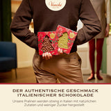 Venchi, Brutto&Buono, handgemachte Milchschokoladentafel in Tannenbaumform „Piedmont Forest Haselnuss“, 200 g, glutenfrei, limitierte Weihnachtskollektion, Geschenkidee