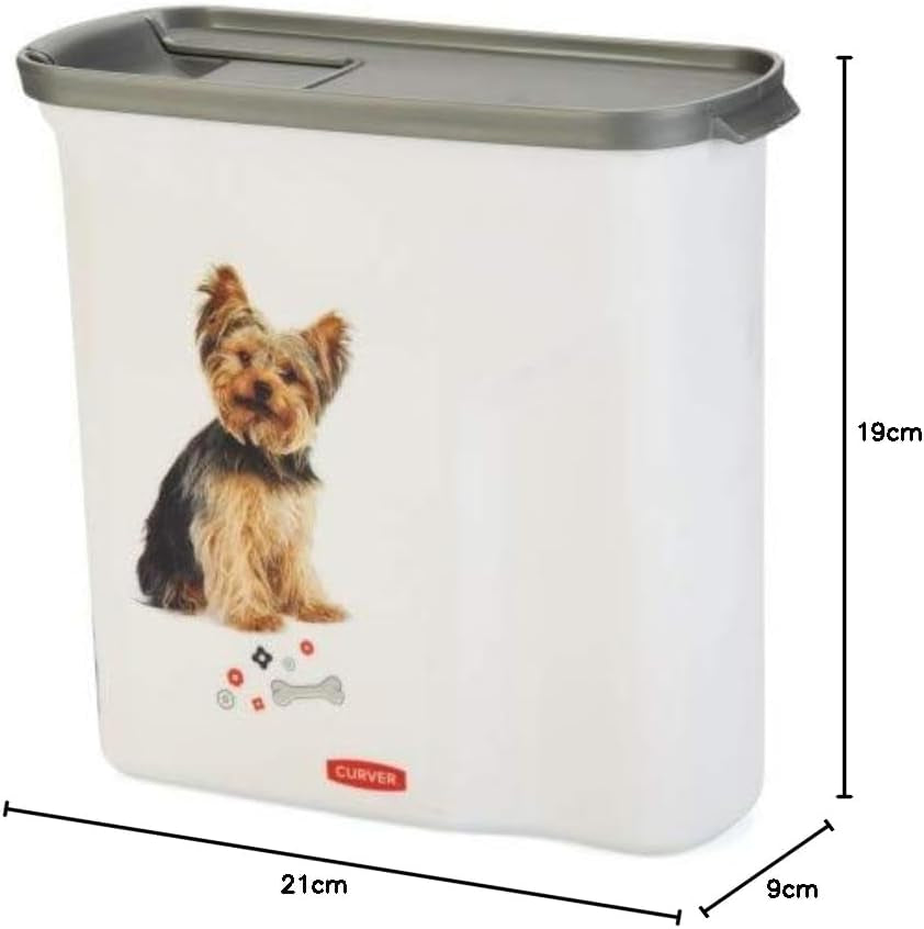 Curver Hundefutterbehälter – 2 l Futteraufbewahrungsboxen Naty Shop