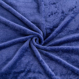 Kono Sherpa-Fleece-Überwurfdecke, 150 x 200 cm, weich, gemütlich, flauschig, wendbar, Mikrofaser, feste Decken für Bett, Couch, Couch (Marineblau, Doppelbett/Doppelbett). Betten und Decken. Besuchen Sie den KONO-Store