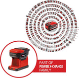 Akku-Espressomaschine Einhell TE-CF 18 Li-Solo Power X-Change (18 V, 240 ml Wassertank, für Filterkaffee und Kaffeekapseln, Tragegriff, inkl. Kaffeebecher mit Deckel, ohne Akku)