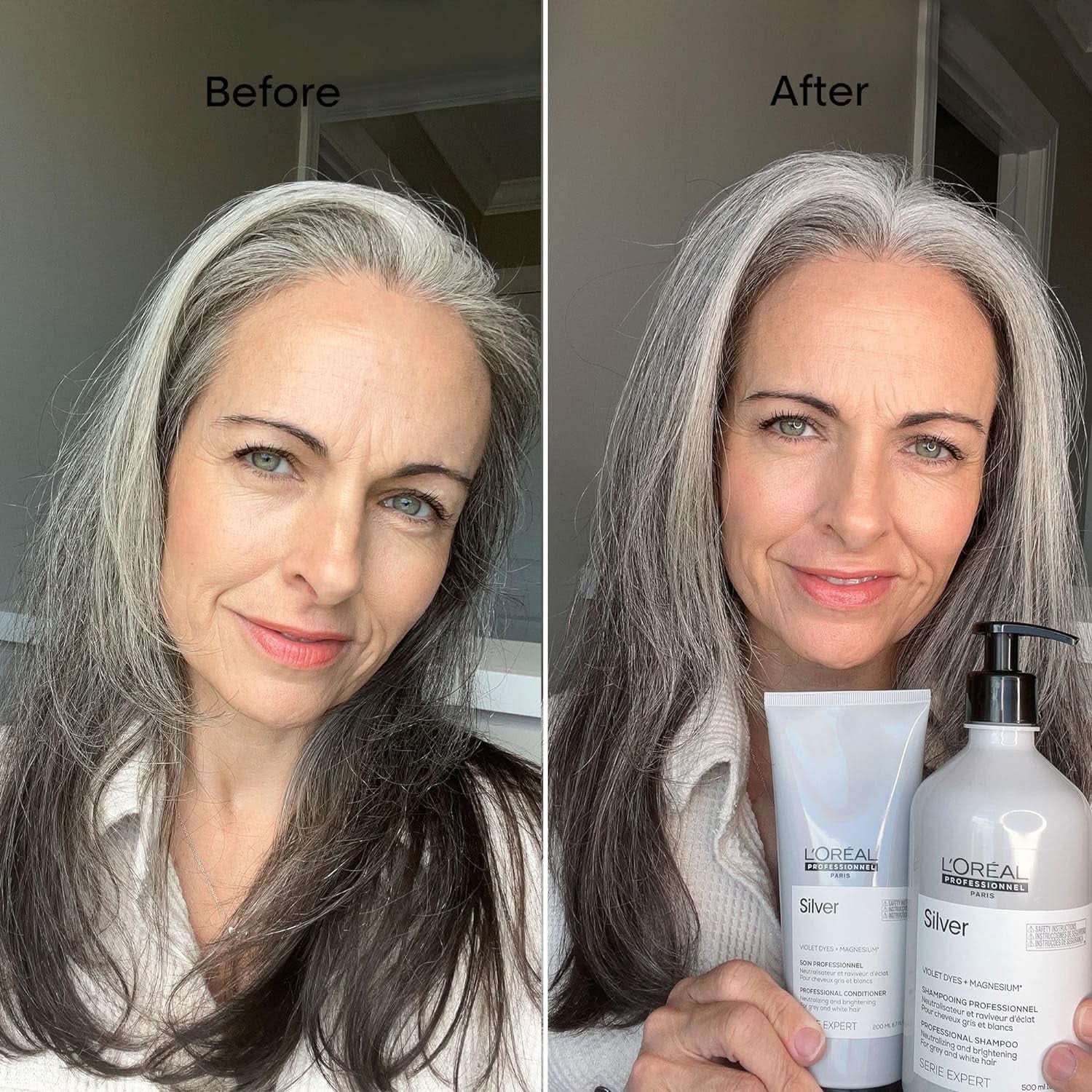 L'Oréal Professionnel Serie Expert Silver, Shampoo, 500 ml Dusche und Bad Naty Shop