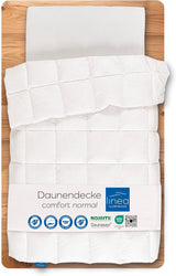 Komfortdecke, (90 Daunen / 10 Federn), weiß, 135 x 200 cm Steppdecken und Steppdecken Naty Shop 135 x 200 cm