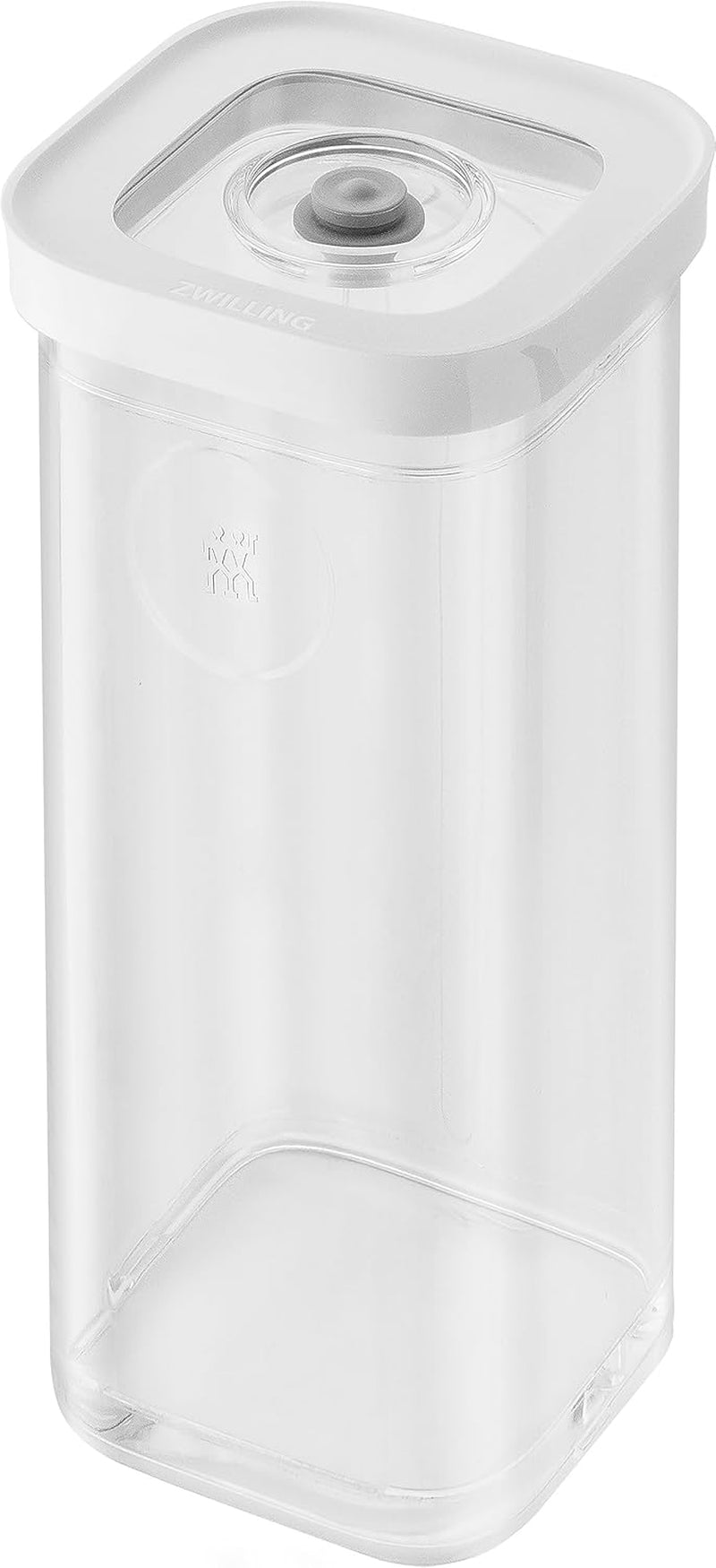 ZWILLING FRESH & SAVE CUBE Box, Größe 2M, modulare und stapelbare Aufbewahrungsbox, hermetische und entleerbare Aufbewahrung, spülmaschinenfest, transparente Frischhalteboxen Naty Shop 3S