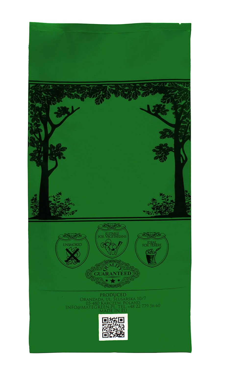 Yerba „BIO“ 400g Bio-Mate-Tee, Bio, natürliches Stimulans und Energizer mit Koffein, Yerba-Mate-Tee mit Früchten, stark koffeinhaltiger Mate-Tee, hohe Qualität