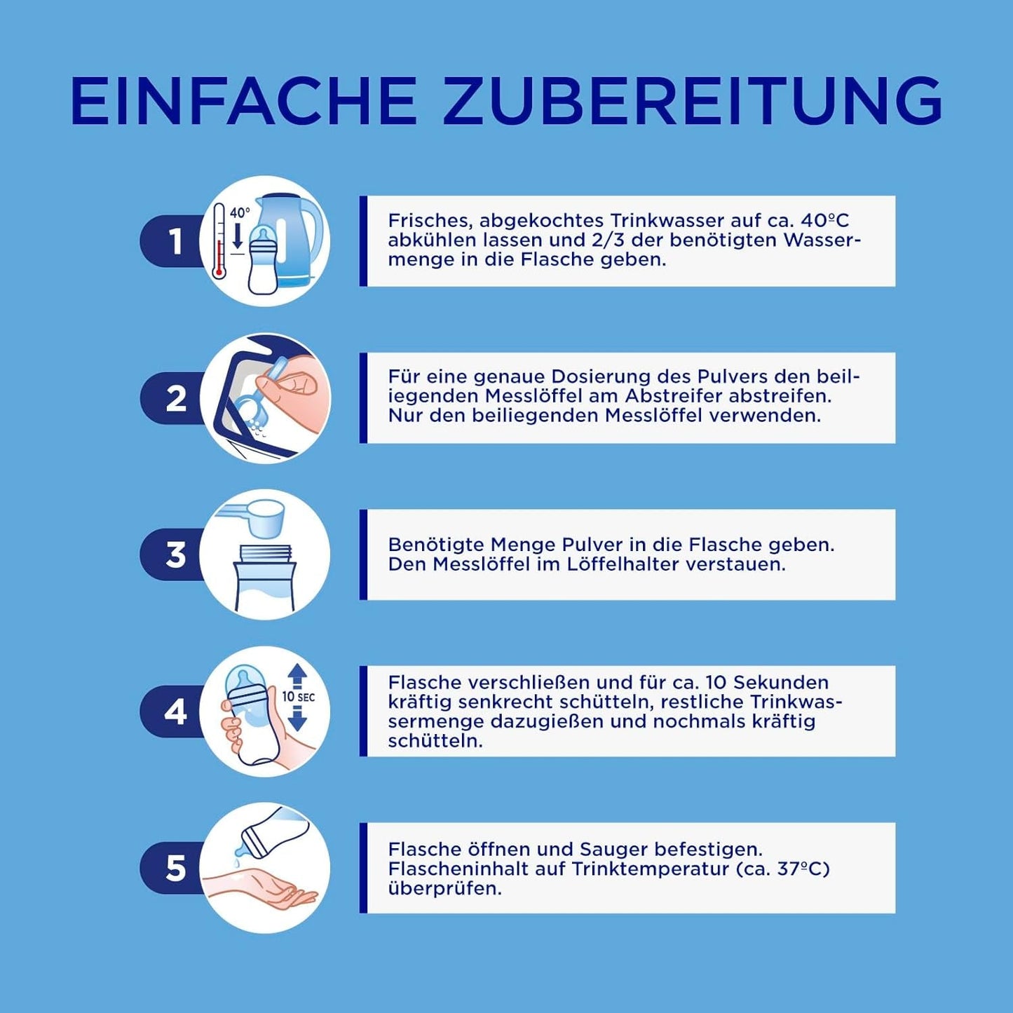 Aptamil Care 2 – Folgemilch nach 6 Monaten, mit Omega 3 und 6, DHA und ARA, palmölfrei, Babynahrung, Milchpulver, 1 x 800 g (6er Pack)