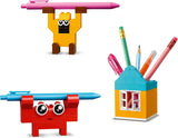 LEGO Classic Kreativ-Spaßbox, bunte Bausteine für fantasievolles Rollenspiel, Bauset für Einsteiger, Spielzeug für Mädchen und Jungen ab 5 Jahren, wiederaufbaubare Modelle 11042 Bausets Besuchen Sie den LEGO-Store