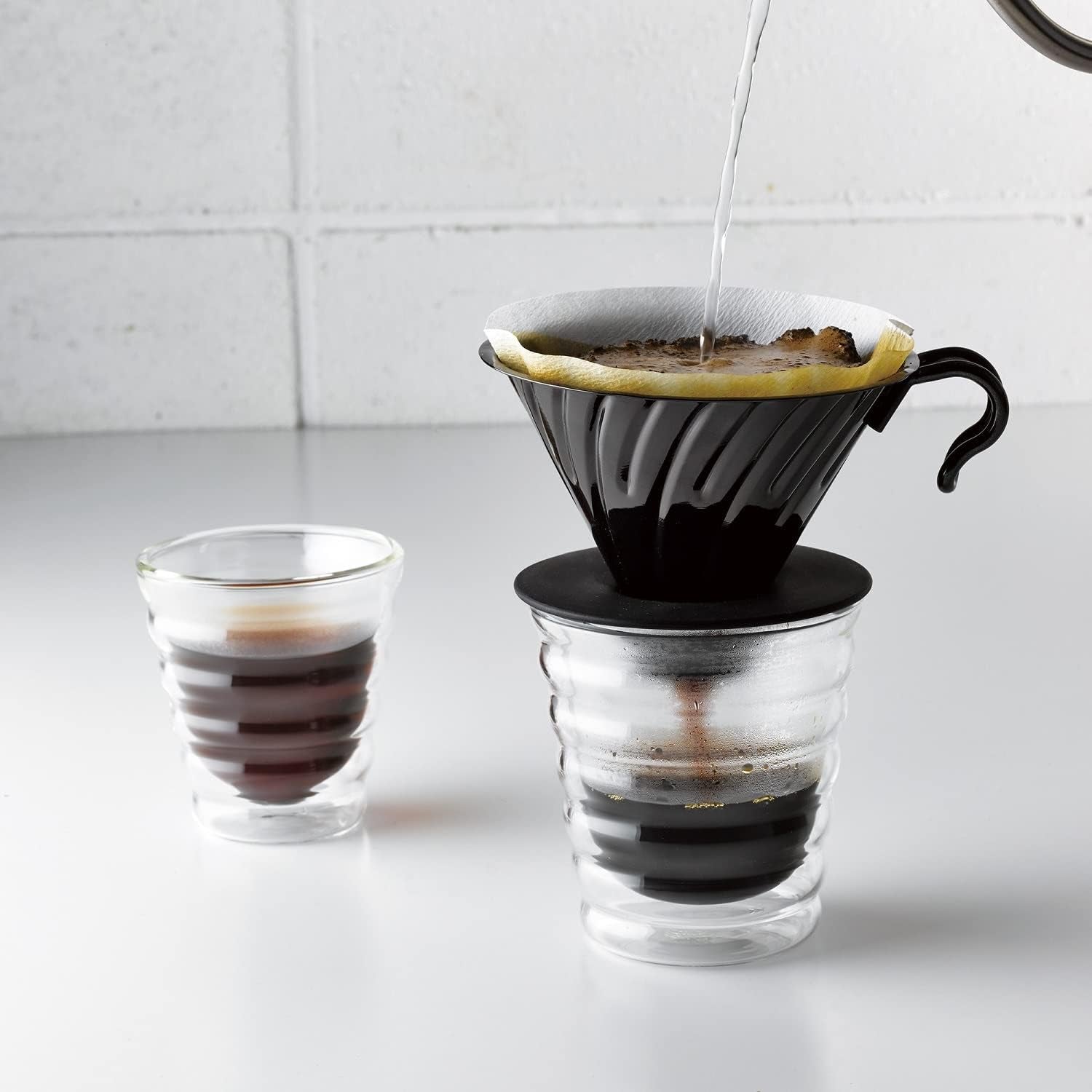 Kaffeetropfer aus Metall V60