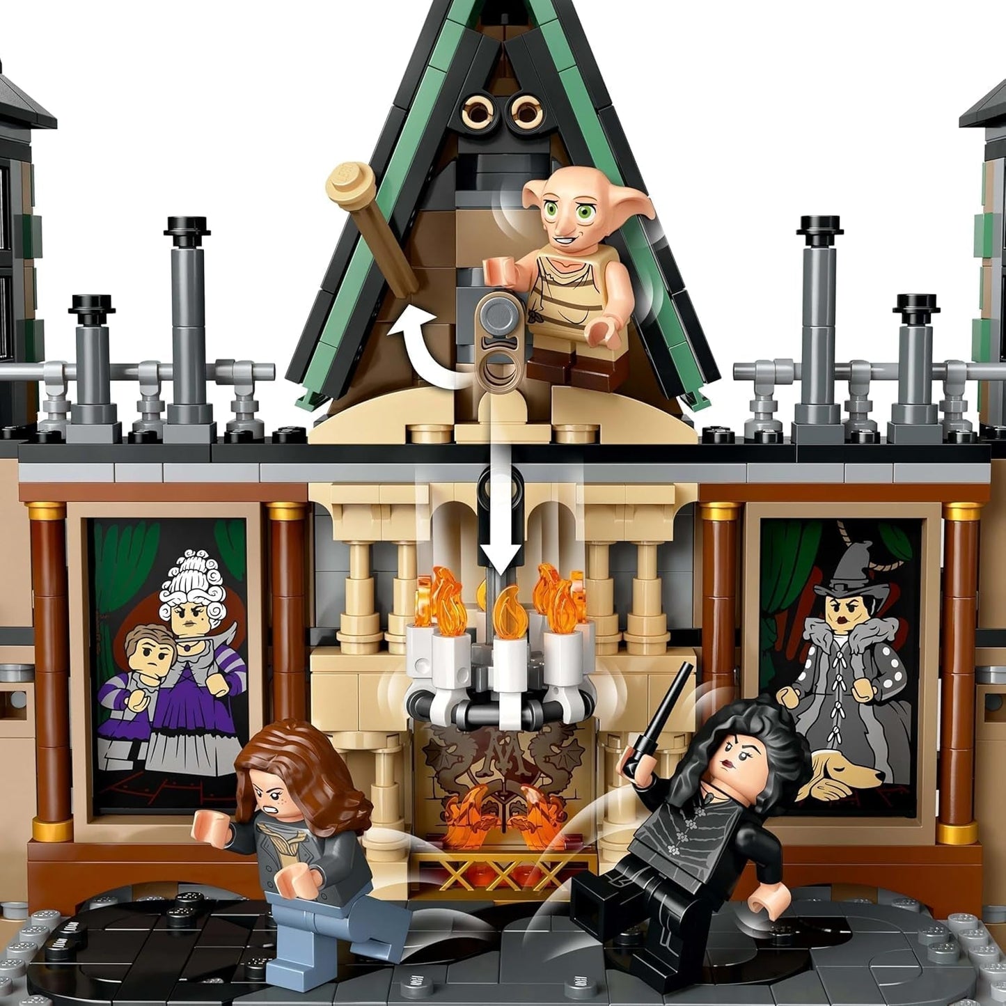 LEGO Harry Potter Malfoy Family Country Estate, fantastisches Spielzeug zum Sammeln und Ausstellen, Geschenk für Jungen, Mädchen und Fans der Zaubererwelt, Geschenkidee mit 9 Minifiguren 76453 Bausets Besuchen Sie den LEGO-Store