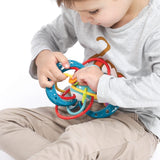 LUDI – Planet Bell – Spielzeug für Kinder – ab 3 Monaten – lebendige Farben, verschiedene Texturen und originelle Form – fördert Feinmotorik und Geschicklichkeit. Bebe Naty Shop Toys