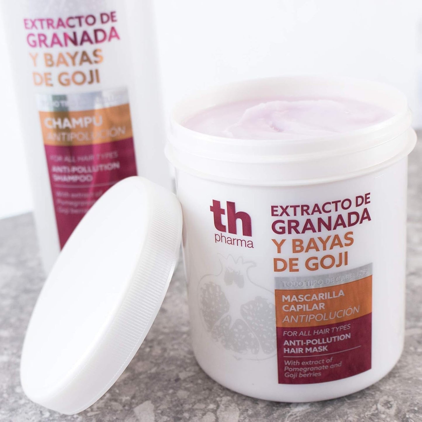 Anti-Pollution-Haarmaske, 700 ml Naty Shop Haarmaske