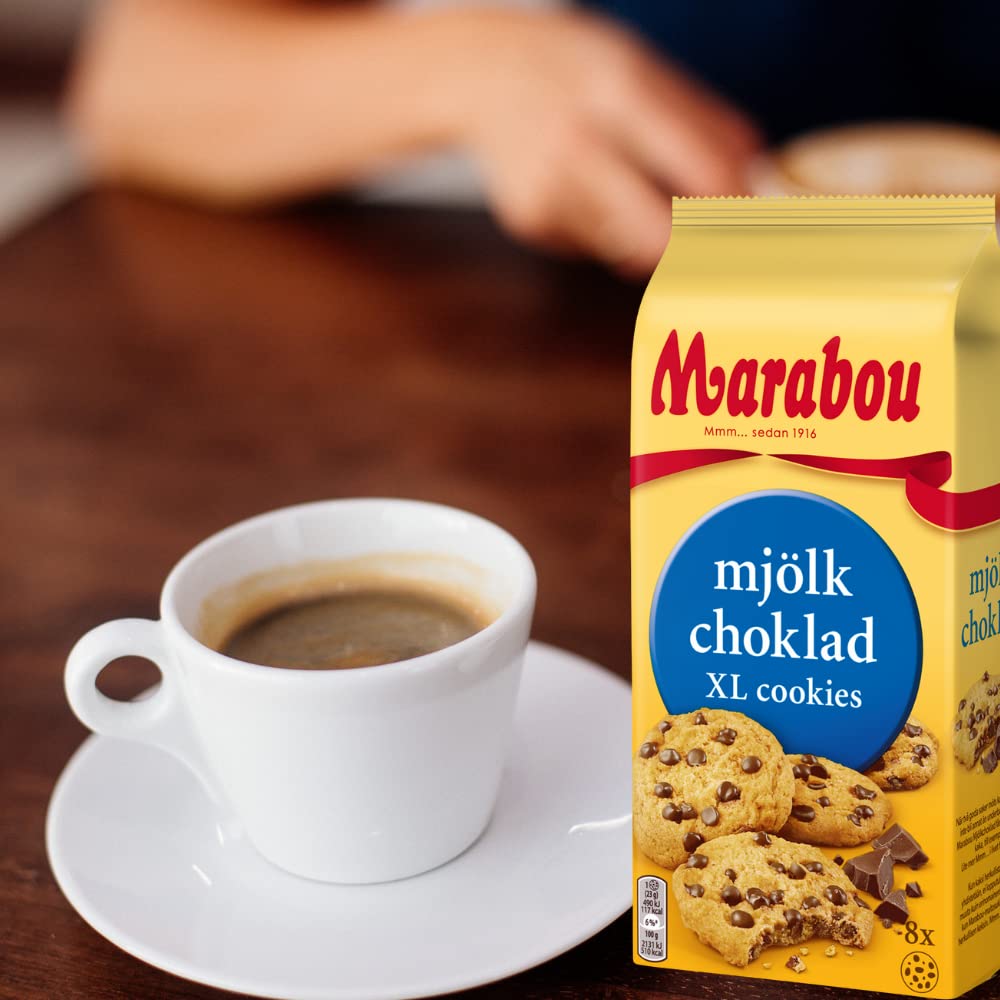 Daim Cookies Marabou Daim XL 10x184 g – Knusprige Daim-Stückchen in einem köstlichen Keks