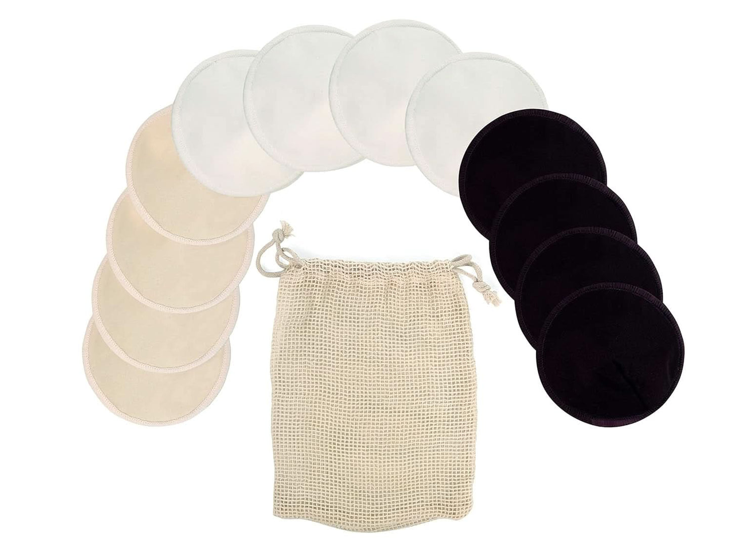 Jané Stilleinlagen, waschbar und wiederverwendbar, Lebensmittel- und Stillzubehör Baby Naty Shop M 12 Einheiten/Packung