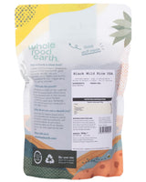 Wholefood Earth USA Schwarzer Wildreis – gentechnikfrei – natürlich – vegan – milchfrei – ohne Zuckerzusatz, 500 g