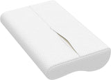 Bonmedico großes ergonomisches Kissen – orthopädisches Nackenstützkissen – Nackenkissen für Seitenschläfer, Rückenschläfer – Memory-Schaum-Kissen – Schlafkissen für Erwachsene – Wellness-Geschenke. Orthopädische Nackenkissen Naty Shop