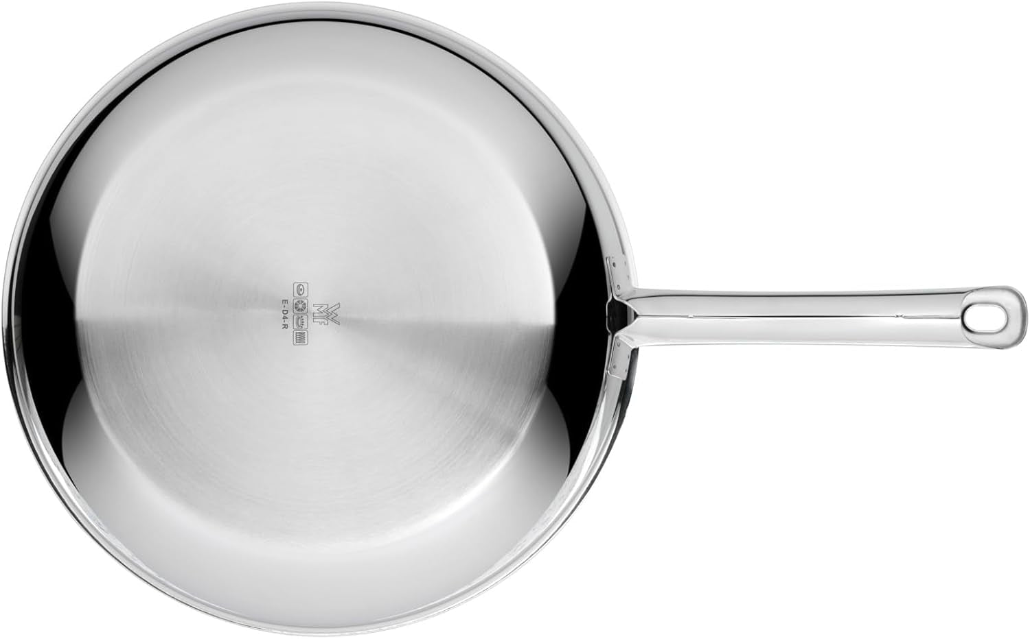 WMF Profi Resist Induktionspfanne 24 cm, Material mit Mehrschichtbeschichtung, Wabenstruktur, Edelstahlgriff, ofenfeste Töpfe und Pfannen Naty Shop