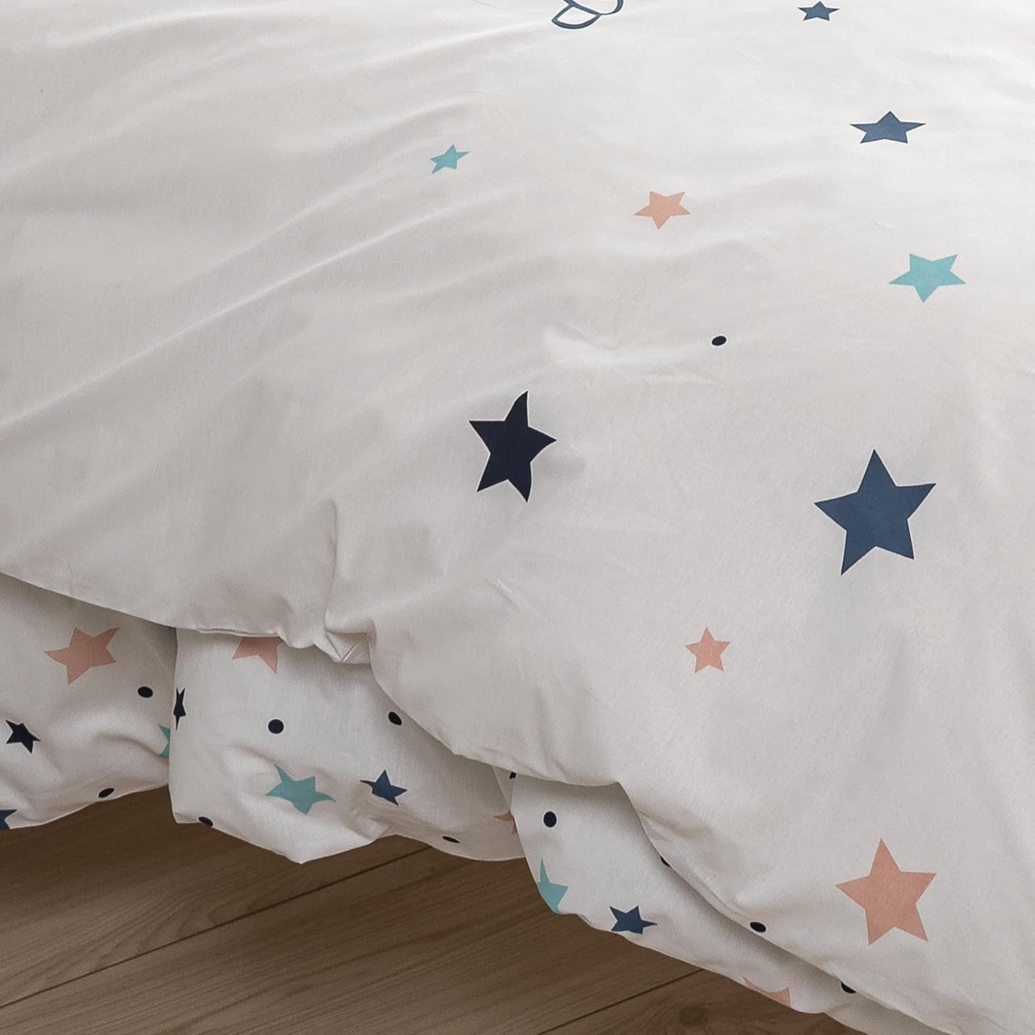Bettwäsche-Set für Kinder, wendbar, Stars Bettwäsche – Kinder Naty Shop