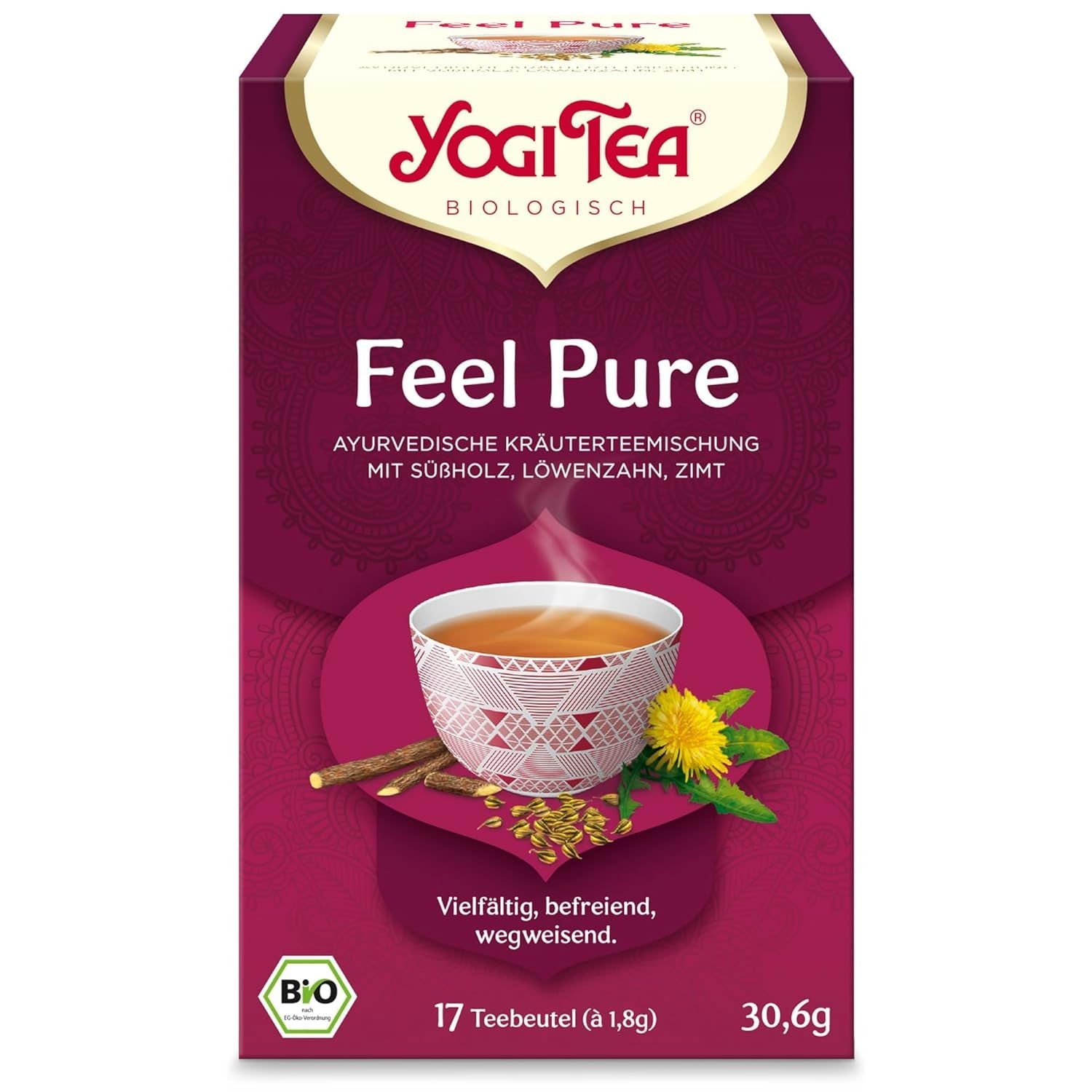 Yogi Tea Alpha Bio Detox, 17 Beutel, 30,6 g
