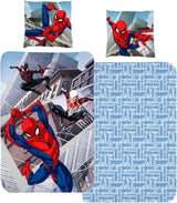Kinderbettwäsche, verschiedene Comicfiguren, 100 % Baumwolle. Bettwäsche – Kinder Naty Shop Spiderman