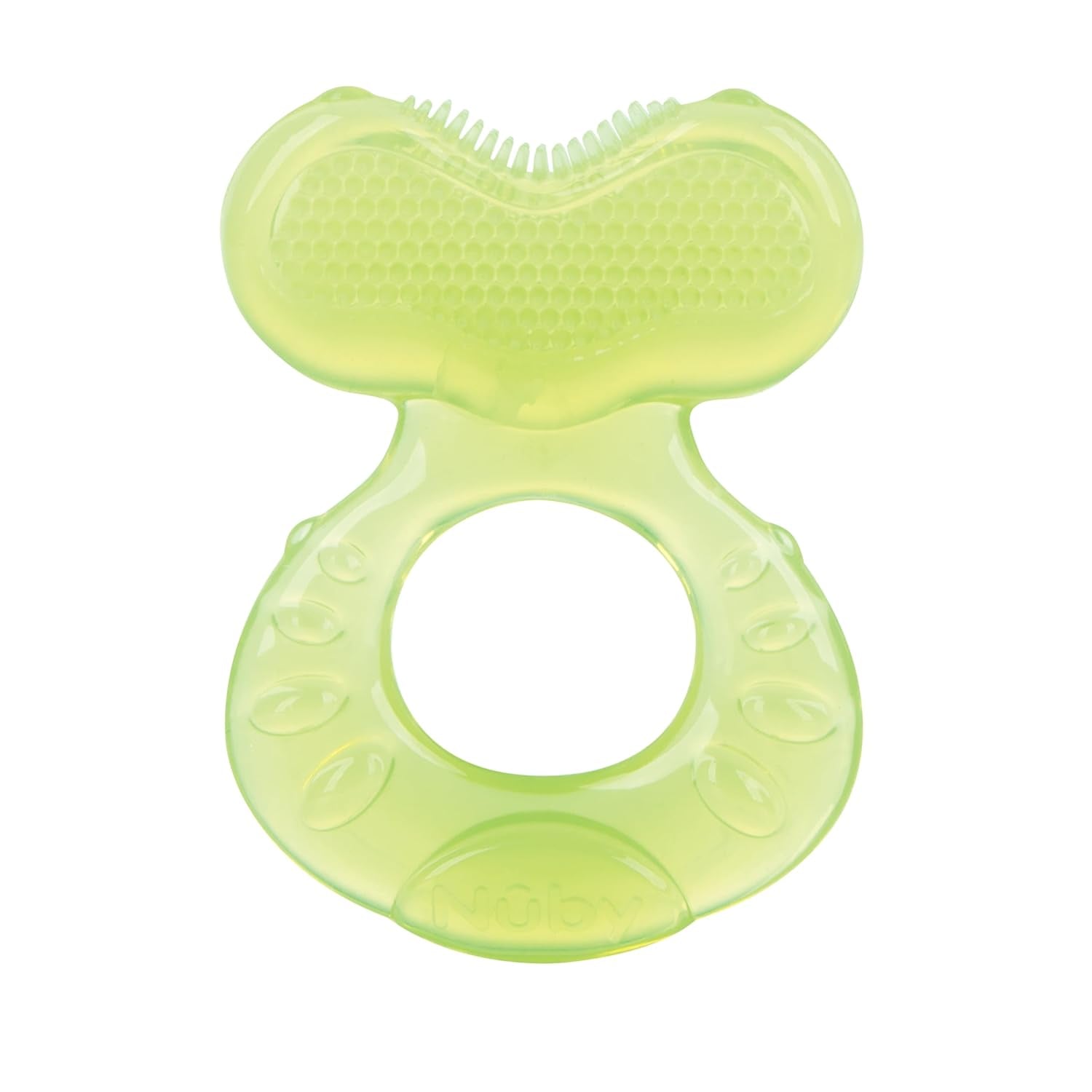 Nuby – 3-stufige Beißringe – 3 Beißringe zur Zahnfleischstimulation und Zahnungsschmerzlinderung – Baby-Beißspielzeug – BPA-frei – ab 3 Monaten