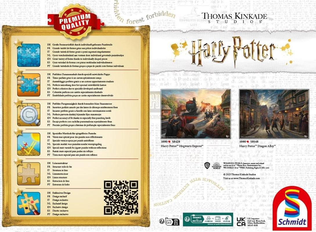 Zauberwelt Harry Potter Hogwarts Express Puzzle Naty Shop