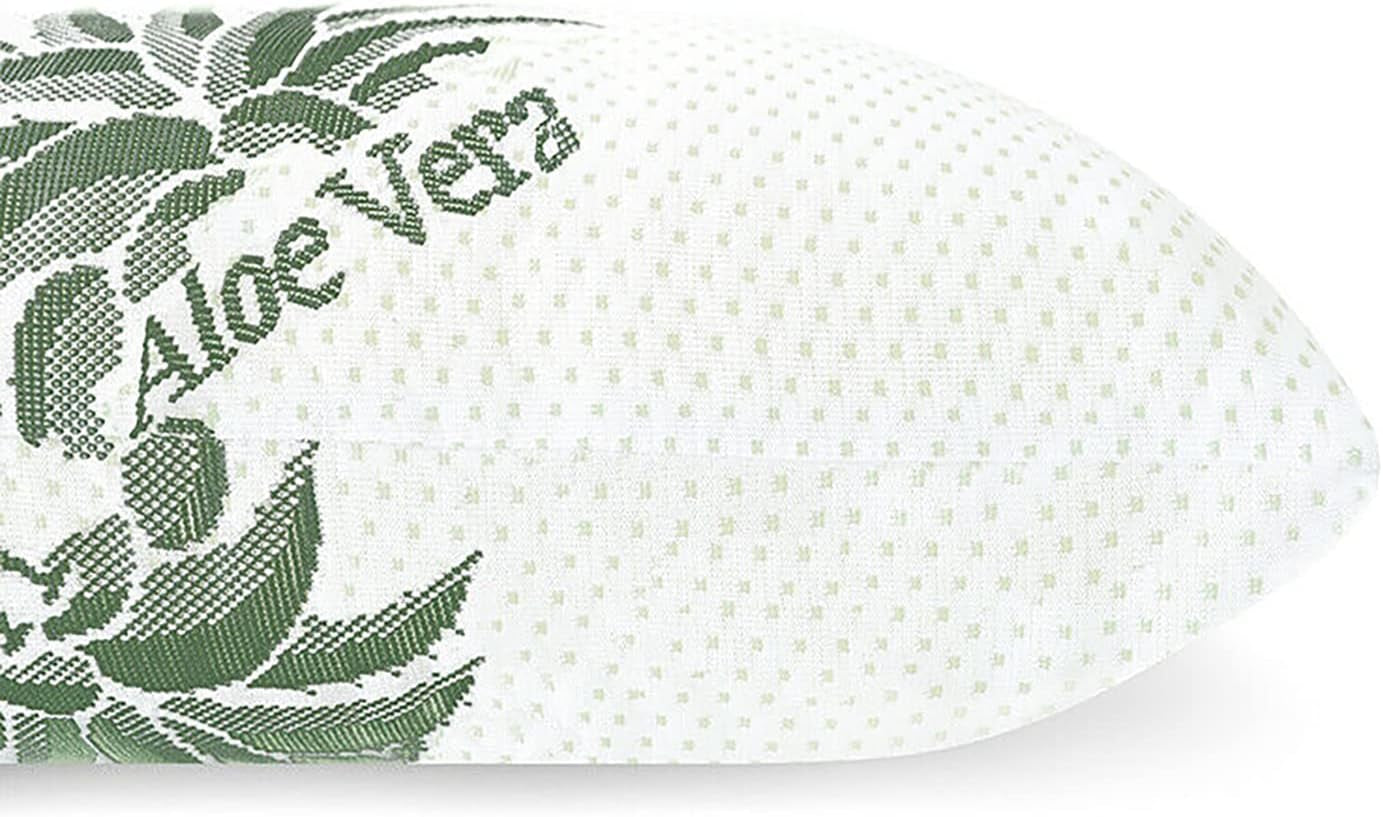 Mister Sandman Ergonomisches Kissen 40x80, Nackenkissen mit bequemem Kissenbezug, Viskosekissen perfekt für Bauch-, Rücken- und Seitenschläfer, Memory Foam-Kissen