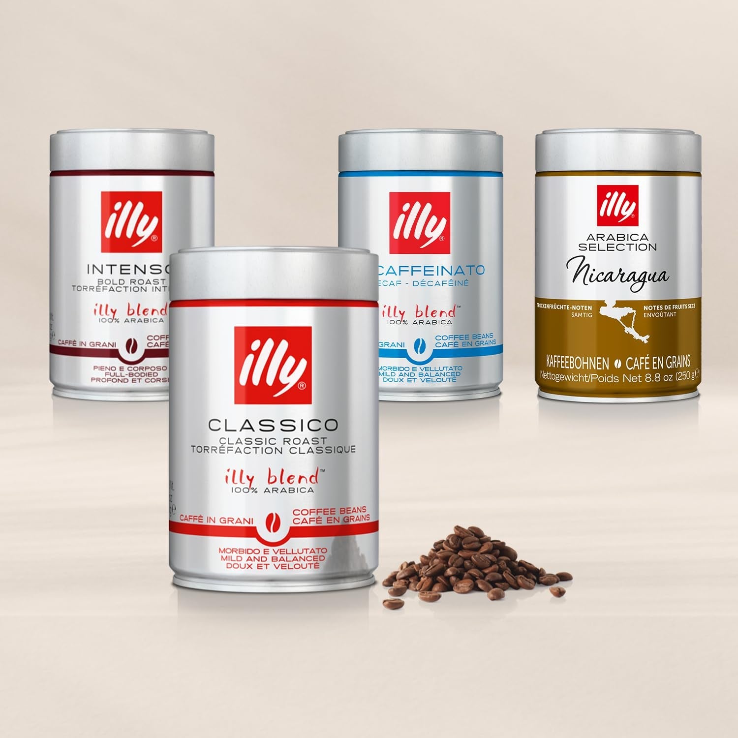 Illy Arabica Selection Guatemala Kaffeebohnen zum Mahlen, Box 250g