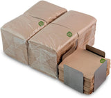300er-Pack Cocktail-Papierservietten, 100 % recycelbar und biologisch abbaubar, Serviettenhalter aus Edelstahl, umweltfreundliche Servietten, 10 x 10 cm, gefaltet.