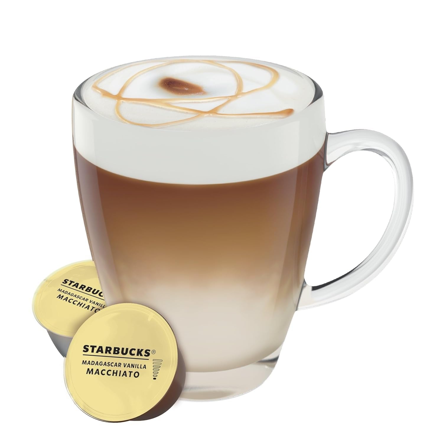 STARBUCKS Vanilla Macchiato von Nescafé Dolce Gusto Kaffeekapseln 6 x 12 (72 Kapseln)