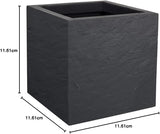 Anthrazitgrauer Topf 30 cm