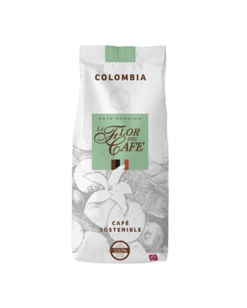 Kolumbianische Kaffeebohnen, 100 % Arabica, UTZ-zertifiziert, nachhaltige Landwirtschaft, intensives Aroma, günstige Packung mit 10 Stück