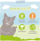 MjAMjAM – Premium-Nassfutter für Katzen – Leckeres Mix-Pack III Mahlzeiten für Ihre Katze, 6er-Pack (6 x 200 g), getreidefrei mit extra Fleisch