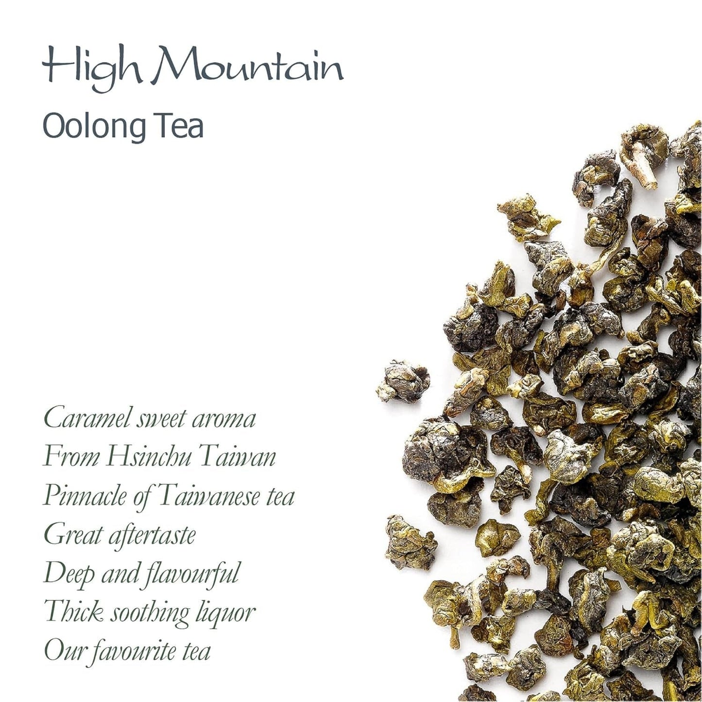 Tie Guan Yin Oolong-Tee – Hochtaiwanischer Formosa-Tee mit losen Blättern – Taiwan Wu Long-Tee – Blauer Tee – Olongh-Tee Ti Kuan Yin Olong-Tee Olong-Tee Blauer Tee Ti-Tee Tieguanyin-Tee Taiwan-Tee
