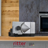 Ritter E 18 Elektrischer Multifunktionsschneider für Linkshänder Made in Germany Aktenvernichter und Allesschneider Naty Shop