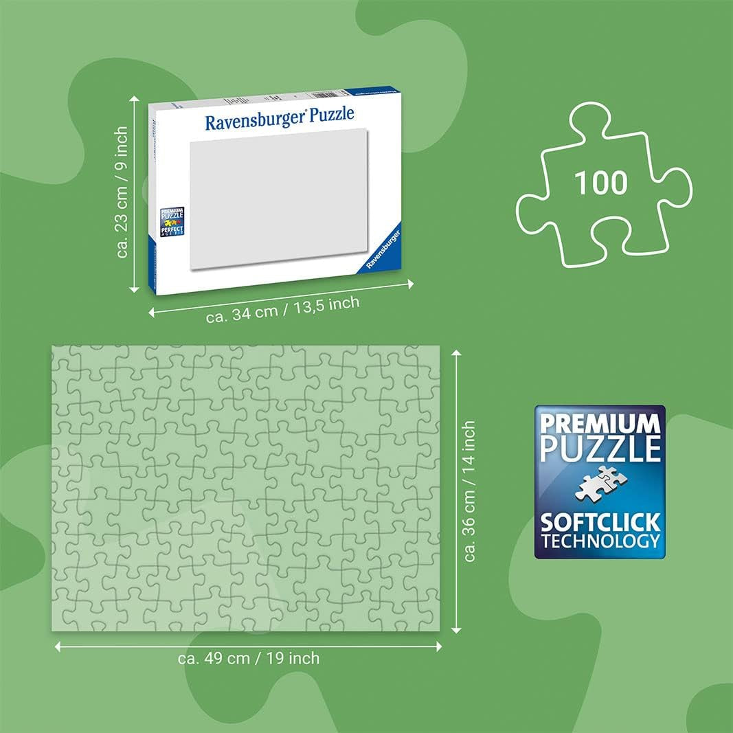 Ravensburger Kinderpuzzle - 13927 Horse Dream - Puzzle mit Pferden für Kinder ab 6 Jahren, mit 100 Teilen im XXL-Format, mit Glitzer-Puzzle Naty Shop
