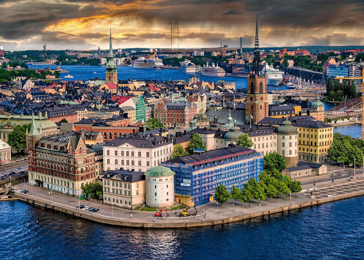 Ravensburger Puzzle Scandinavian Places 12000114 – Stockholm, Schweden – 1000-teiliges Puzzle für Erwachsene und Kinder über 14 Puzzle Naty Shop Neues Design