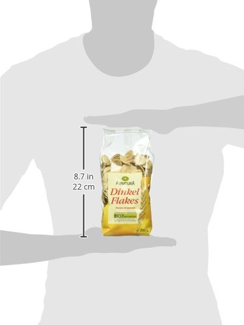 Bio-Dinkel-Flocken, 200 g Getreide Naty Shop