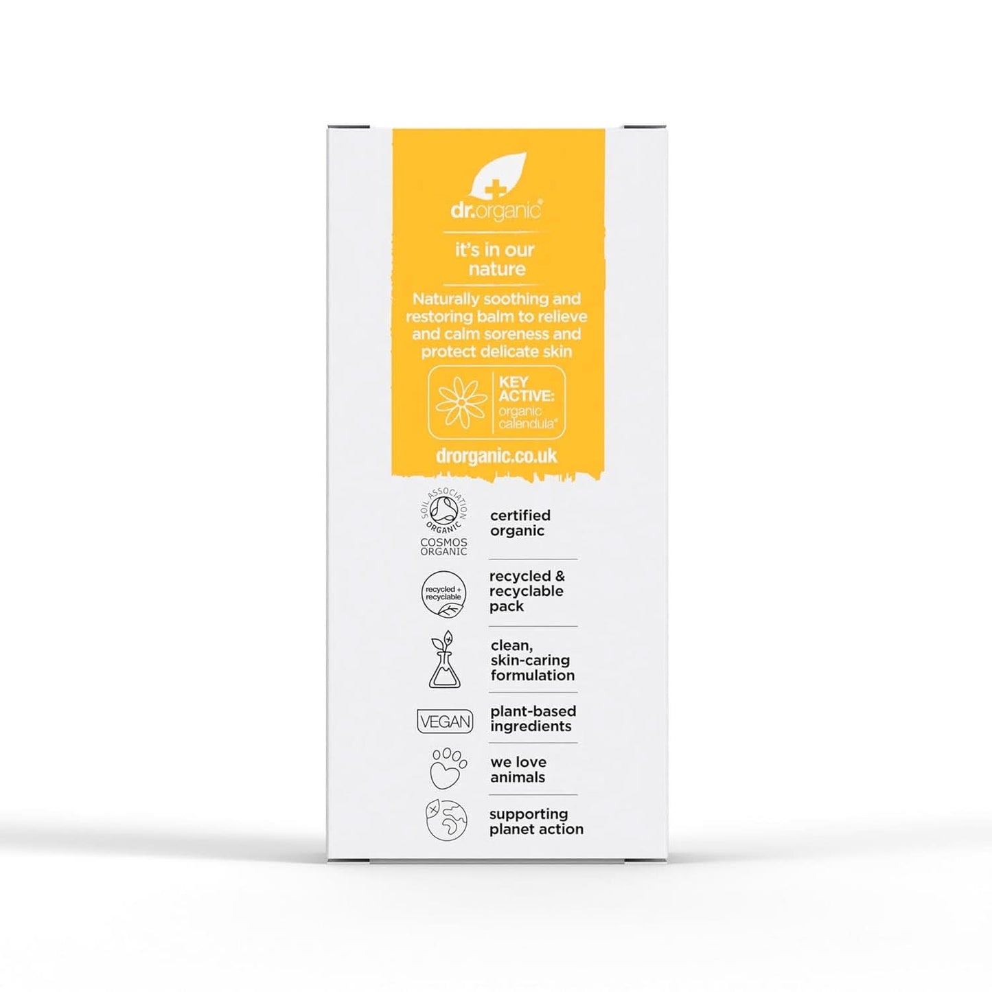 Dr Organic Brustwarzenbalsam mit Ringelblume, Lanolin, natürliche Linderung, für Wunden und rissige Brustwarzen, 30 ml Zubehör Essen und Stillen Bebe Naty Shop