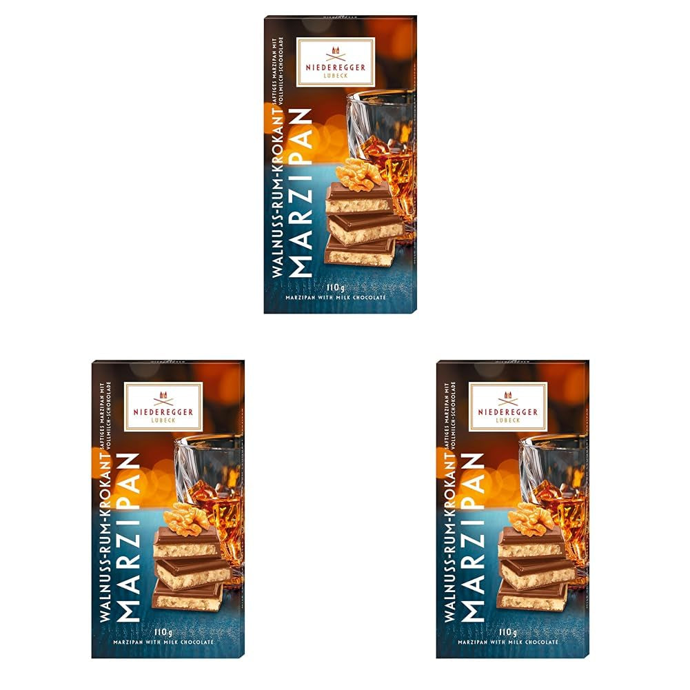 Niederegger Nuc-Rum Krokant Marzipanriegel 110g