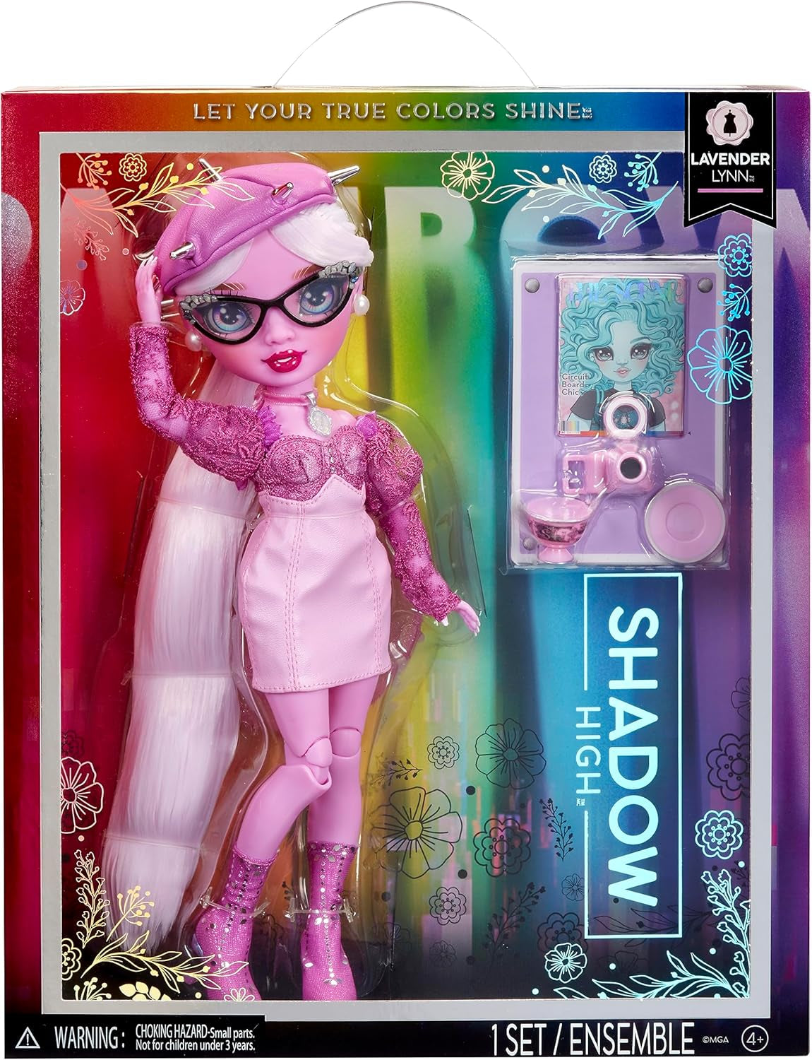 Rainbow High Shadow High F23 Modepuppe Lila