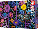 Educa - Puzzle mit 500 Teilen für Erwachsene | Bada Bloom. Abmessungen: 48 x 34 cm. Inklusive Fixpuzzle-Puzzlekleber. Seit 11 Jahren (19909) Puzzle Naty Shop