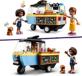 LEGO Friends Rolling Café Kleines Backspielzeug für Kinder, Geschenk für Mädchen und Jungen ab 6 Jahren, Lernspielzeug mit Aliya, Jules und Aira dem Hund 42606 Bausets Beuche den LEGO-Store