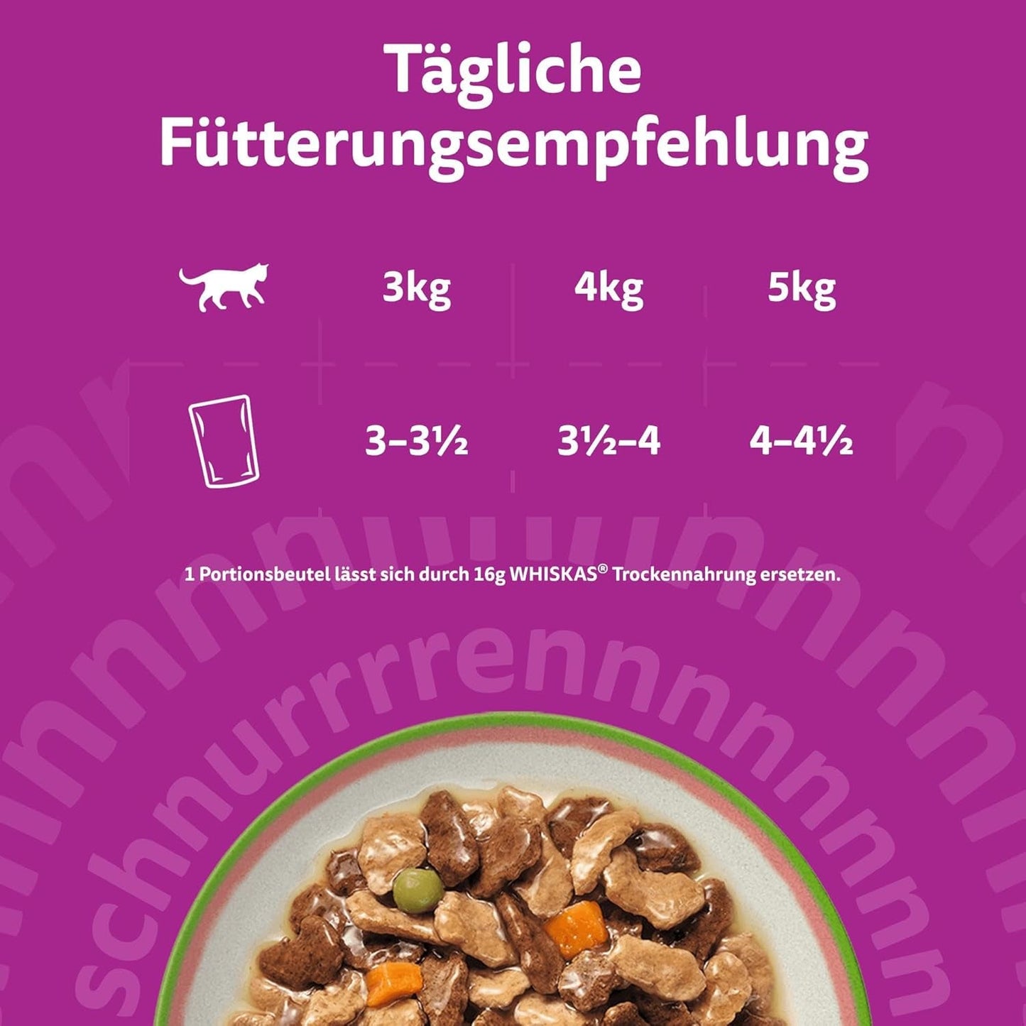 WHISKAS TASTY MIX Nassfutter in Sauce für Katzen 40 x 85g Chef's Choice