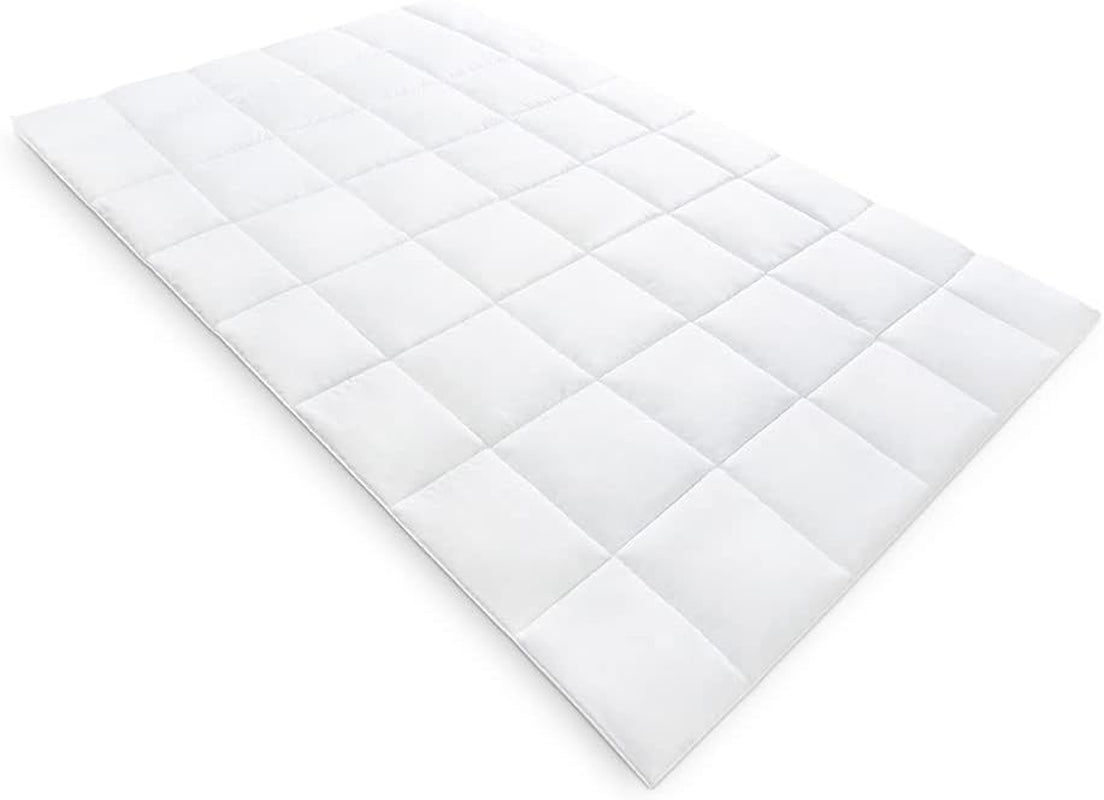 Steppdecke 220 x 240 cm Sommerdecke Oekotex 100 Mikrofaser waschbare weiße Steppdecke Steppdecken und Steppdecken Naty Shop
