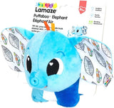 LAMAZE Elefant Puffaboo, Spielzeug für Neugeborene, sensorisches Babyspielzeug, Geschenk für frischgebackene Eltern, Entwicklungsspielzeug für 3 Monate alte Jungen und Mädchen, L27467 Babyspielzeug Naty Shop