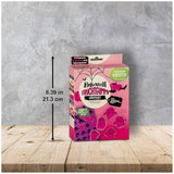 HEITMANN KREATIV – Kreatives Halloween-Fruchtkaugummi-Set – Pulverfarben auf Pflanzenbasis – Rosa – DIY-Fruchtkaugummis in Geisterform mit Himbeergeschmack