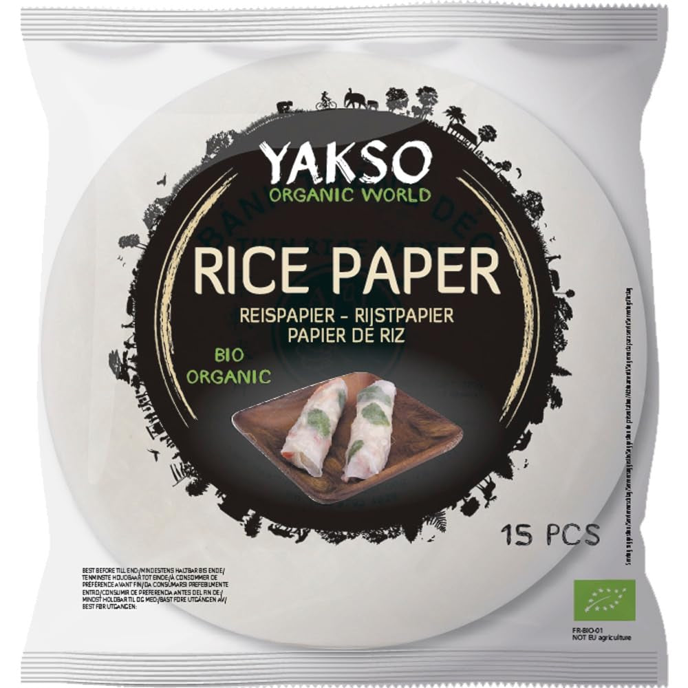 Reispapier mit Tapioka, 15 Stück, 150 g