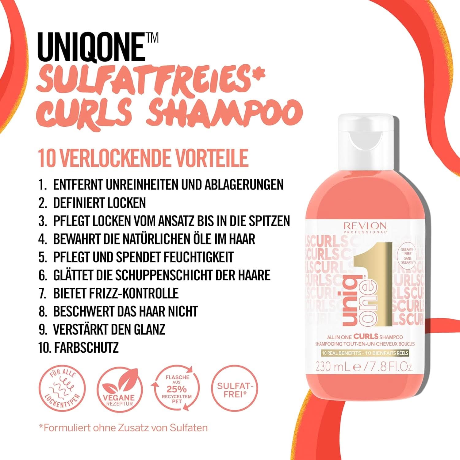 Revlon Professional UniqOne™ All In One Curls Treatment 230 ml Naty Shop Dusche & Bad