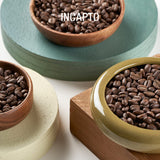 Incapto Ganze Entkofeinierte Kaffeebohnen | Ohne Chemikalien | Mischung aus 100% Arabica-Kaffee aus Brasilien | Ungemahlene Espressobohnen | Schweizer Wasser entkoffeinierter Kaffee, Packung 500g